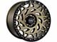 Off-Road Monster M50 Bronze Black Ring 6-Lug Wheel; 20x9.5; -12mm Offset (10-24 4Runner)