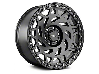 Off-Road Monster M50 Gloss Black 6-Lug Wheel; 17x9; 0mm Offset (22-24 Bronco Raptor)