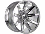 Off-Road Monster M25 Chrome Wheel; 20x10; -19mm Offset (05-10 Jeep Grand Cherokee WK)