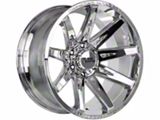 Off-Road Monster M25 Chrome Wheel; 20x10; -19mm Offset (11-21 Jeep Grand Cherokee WK2)