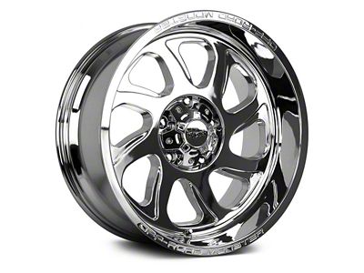 Off Road Monster M22 Chrome 6-Lug Wheel; 22x12; -44mm Offset (16-23 Tacoma)