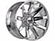 Off-Road Monster M25 Chrome 6-Lug Wheel; 20x10; -19mm Offset (17-24 Titan)