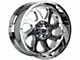 Off-Road Monster M22 Chrome 6-Lug Wheel; 20x10; -19mm Offset (16-24 Titan XD)