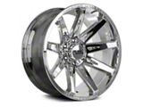 Off Road Monster M25 Chrome 6-Lug Wheel; 22x12; -44mm Offset (16-24 Titan XD)