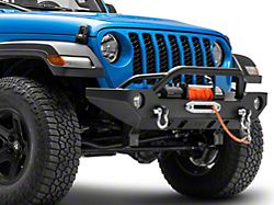 Jeep Licensed by RedRock Adventure HD Front Bumper with Jeep Logo (20-24 Jeep Gladiator JT)