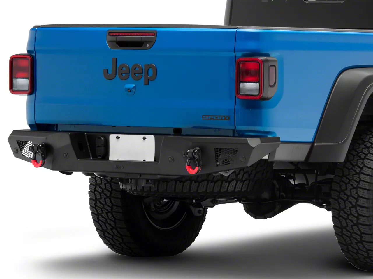 Jeep Licensed by RedRock Jeep Gladiator HD Crawler Rear Bumper with ...