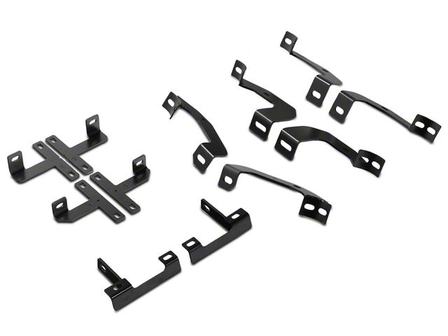 Jeep Licensed by RedRock Replacement Side Step Bar Hardware Kit for JG19327 Only (20-24 Jeep Gladiator JT)
