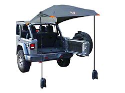 Jeep Licensed by RedRock Tailgate Canopy (20-24 Jeep Gladiator JT)