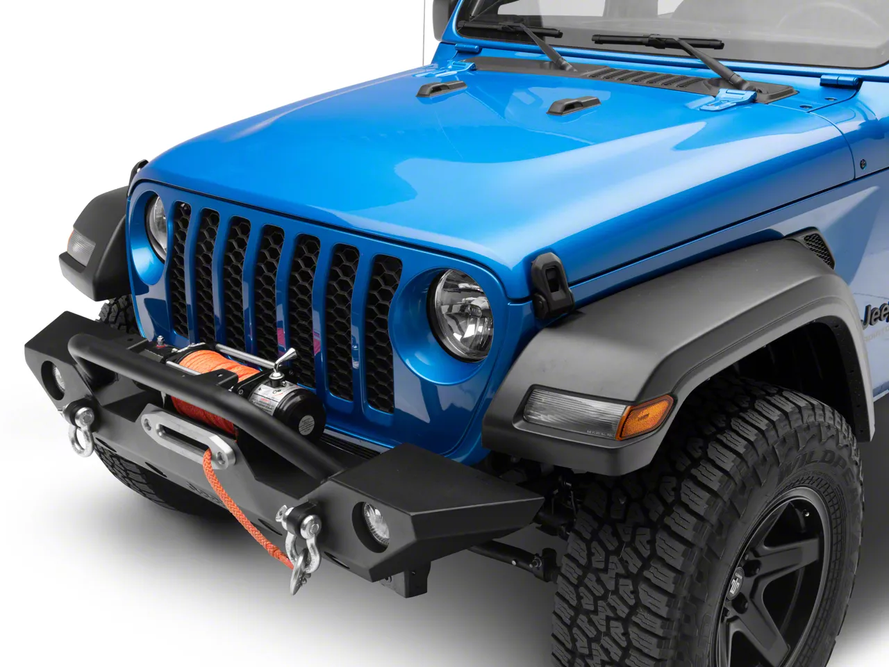 Jeep Licensed by RedRock Jeep Gladiator Trail Force HD Front Bumper ...