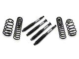 Jeep Licensed by Mammoth 2.50-Inch Suspension Lift Kit with Monotube Shocks (97-06 Jeep Wrangler TJ)