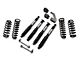 Jeep Licensed by Mammoth 2.50-Inch Suspension Lift Kit with Monotube Shocks (07-18 Jeep Wrangler JK)
