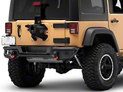 Jeep Licensed by RedRock HD Tubular Rear Bumper with Jeep Logo (07-18 Jeep Wrangler JK)