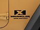 Jeep Licensed by RedRock X Side Logo Decal; Gloss Black (87-18 Jeep Wrangler YJ, TJ & JK)