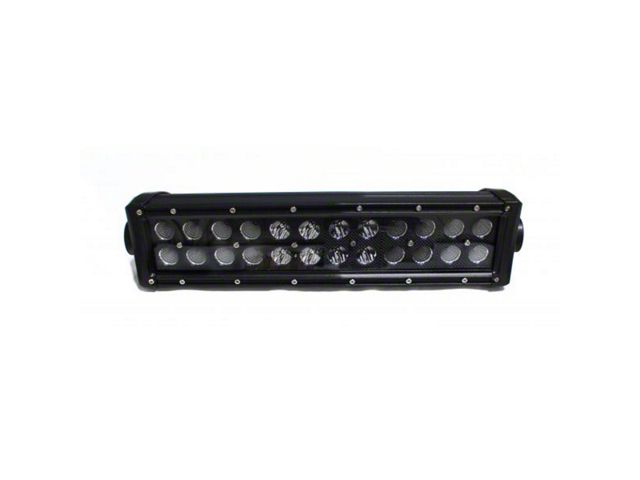 BLACKED OUT Series 15-Inch Straight LED Light Bar; Combo-Flood/Beam (Universal; Some Adaptation May Be Required)