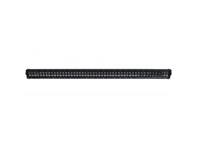 BLACKED OUT Series 52-Inch Straight LED Light Bar; Combo-Flood/Beam (Universal; Some Adaptation May Be Required)