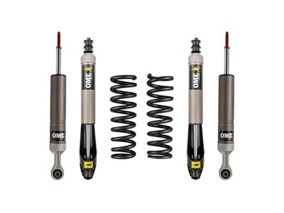 Old Man Emu 2.50-Inch Front MT64 Suspension Lift Kit with Shocks; 0 lb. Load (03-24 4Runner)