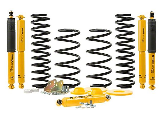 Old Man Emu 2-Inch Light Load Suspension Lift Kit with Nitrocharger Sport Shocks (97-06 Jeep Wrangler TJ)