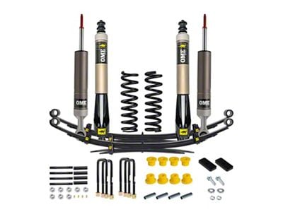 Old Man Emu 2-Inch Front / 2-Inch Rear MT64 Suspension Lift Kit with Shocks; 220 to 330 lb. Front Load (16-23 Tacoma)