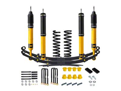 Old Man Emu 2-Inch Front / 2-Inch Rear Nitro Plus Suspension Lift Kit with Shocks; 660 lb. Rear Load (05-15 Tacoma, Excluding TRD Pro)