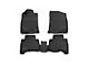 OMAC All Weather Molded 3D Front and Rear Floor Liners; Black (10-18 4Runner)