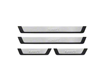 OMAC Door Sill Scuff Plates with Sport Logo (03-24 4Runner)