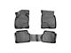 OMAC All Weather Molded 3D Front and Rear Floor Liners; Black (21-24 Bronco Sport)