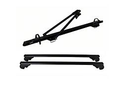 OMAC Bike Rack Carrier Roof Rack; Black (21-24 Bronco Sport)