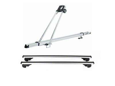 OMAC Bike Rack Carrier Roof Rack; Gray (21-24 Bronco Sport)