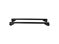 OMAC Top Roof Rack Cross Bars; Black (21-25 Bronco Sport)