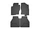 OMAC All Weather Molded 3D Front and Rear Floor Liners; Black (05-21 Frontier Crew Cab)