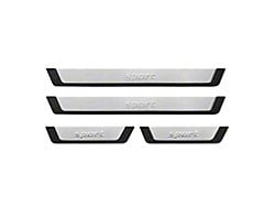 OMAC Door Sill Scuff Plates with Sport Logo (14-23 Jeep Cherokee KL)