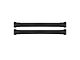 OMAC Roof Rack Cross Bars; Black (14-23 Jeep Cherokee KL)