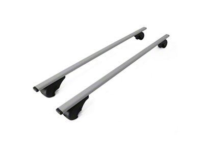 OMAC Roof Rack Cross Bars; Gray (14-23 Jeep Cherokee KL)