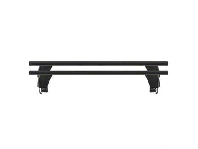 OMAC Top Roof Rack Cross Bars; Black (14-23 Jeep Cherokee KL)