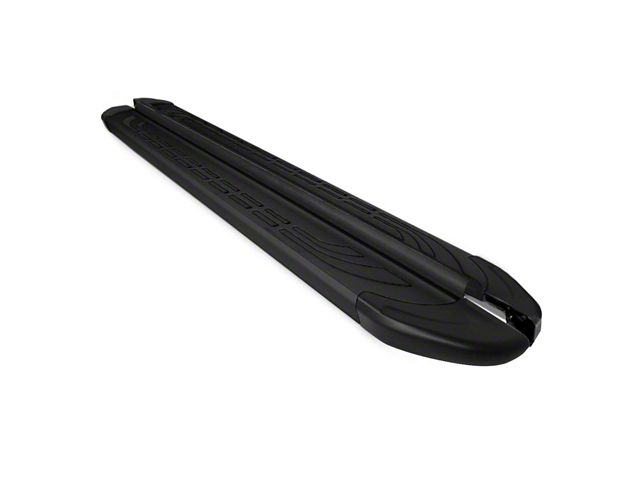 OMAC Aluminum Running Boards; Black (11-21 Jeep Grand Cherokee WK2)