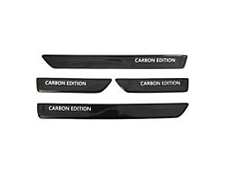 OMAC Door Sill Scuff Plates; Carbon Edition (11-21 Jeep Grand Cherokee WK2)