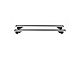 OMAC Lockable Roof Rack Cross Bars; Gray (99-04 Jeep Grand Cherokee WJ)