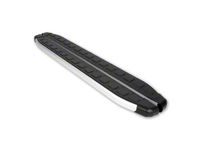 OMAC Nerf Side Step Running Boards; Black/Gray (05-10 Jeep Grand Cherokee WK)