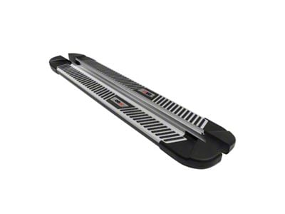 OMAC Nerf Side Step Running Boards; Black/Gray (11-21 Jeep Grand Cherokee WK2)