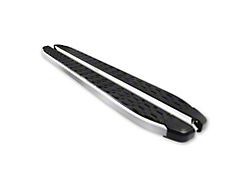 OMAC Nerf Side Step Running Boards; Black/Silver (05-10 Jeep Grand Cherokee WK)