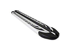 OMAC Nerf Side Step Running Boards; Silver (05-10 Jeep Grand Cherokee WK)