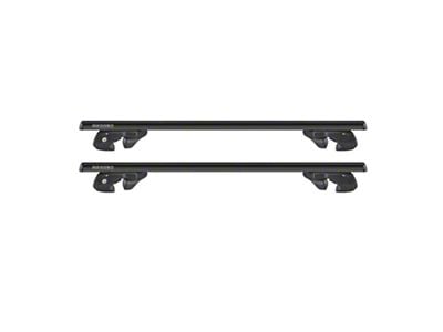 OMAC Roof Rack Cross Bars; Black (99-04 Jeep Grand Cherokee WJ)