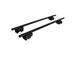 OMAC Roof Rack Cross Bars; Black (22-25 Jeep Grand Cherokee WL)