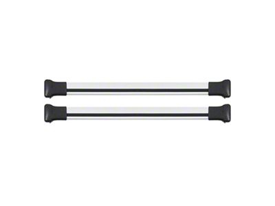 OMAC Roof Rack Cross Bars; Gray (05-10 Jeep Grand Cherokee WK)