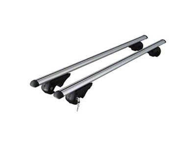 OMAC Roof Rack Cross Bars; Gray (05-10 Jeep Grand Cherokee WK)