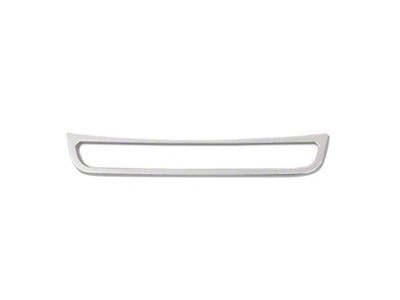 OMAC Air Condition Switch Trim Frame; Silver (15-18 Jeep Renegade BU)