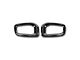 OMAC Fog Light Bezel Covers; Dark Steel (15-18 Jeep Renegade BU)