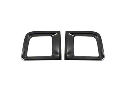 OMAC Front Bumper Trim Molding; Dark (15-18 Jeep Renegade BU)