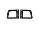 OMAC Front Bumper Trim Molding; Dark (15-18 Jeep Renegade BU)