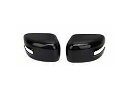 OMAC Mirror Cap Covers; Carbon Fiber Black (19-23 Jeep Renegade BU)